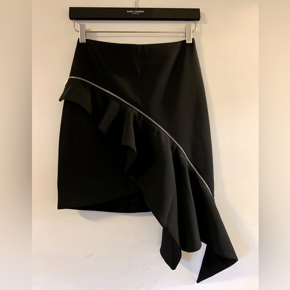 Saint Laurent ruffle skirt